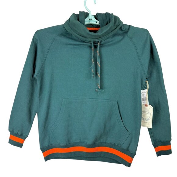 Black Jack Men's Atlantic Deep Fleece Ninja Hoodie Sweatshirt Size Small NWT - Picture 2 of 12